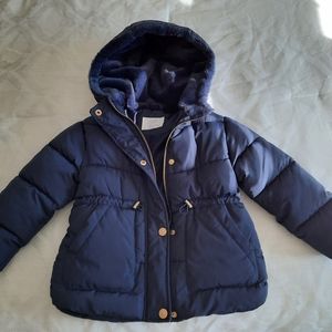 Zara girls winter jacket size 6